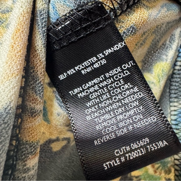 ECI New York dress bell bottom sleeve flare tie up bow ribbon 🎀 waist ruffle hem - Picture 12 of 13